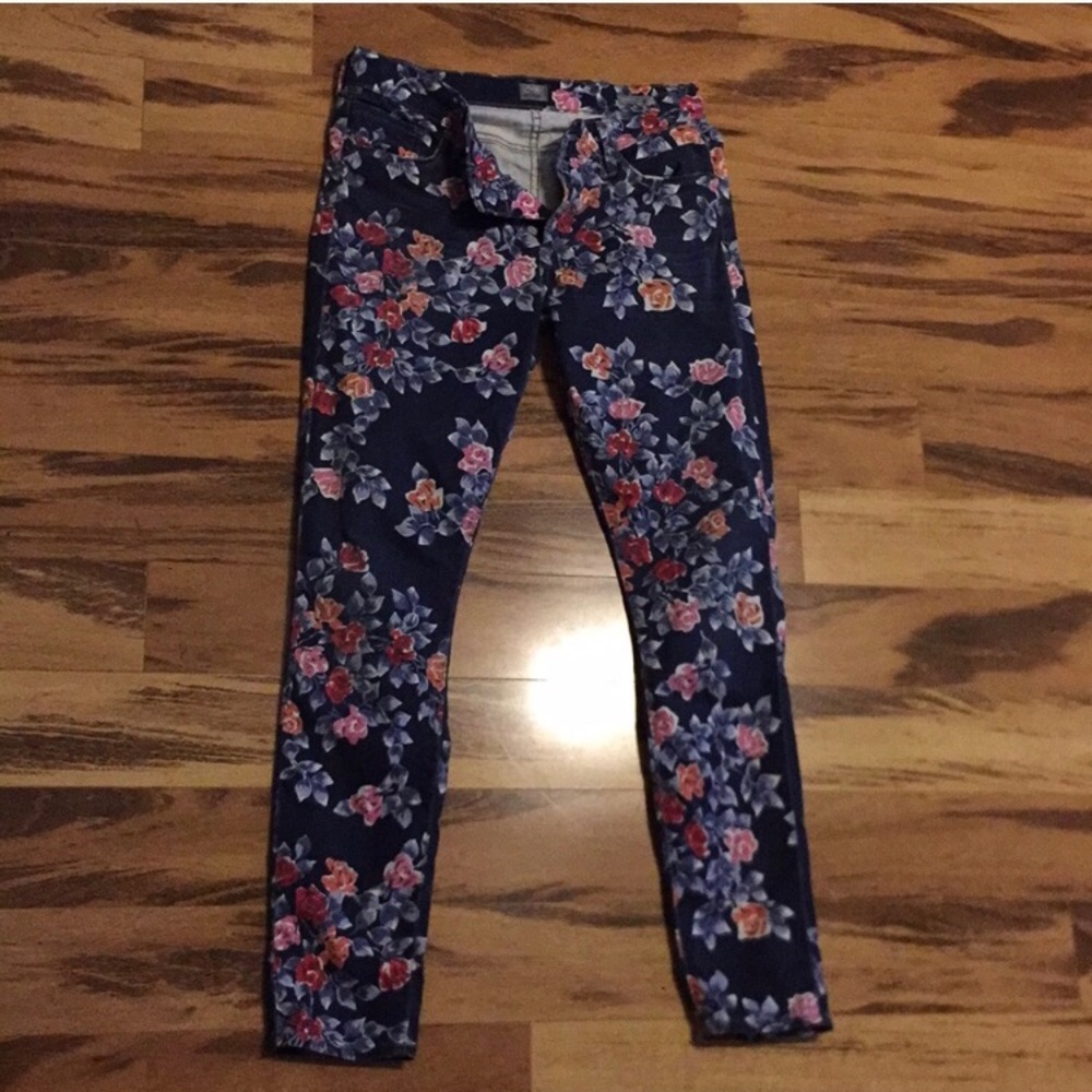 Citizens of humanity floral jeans